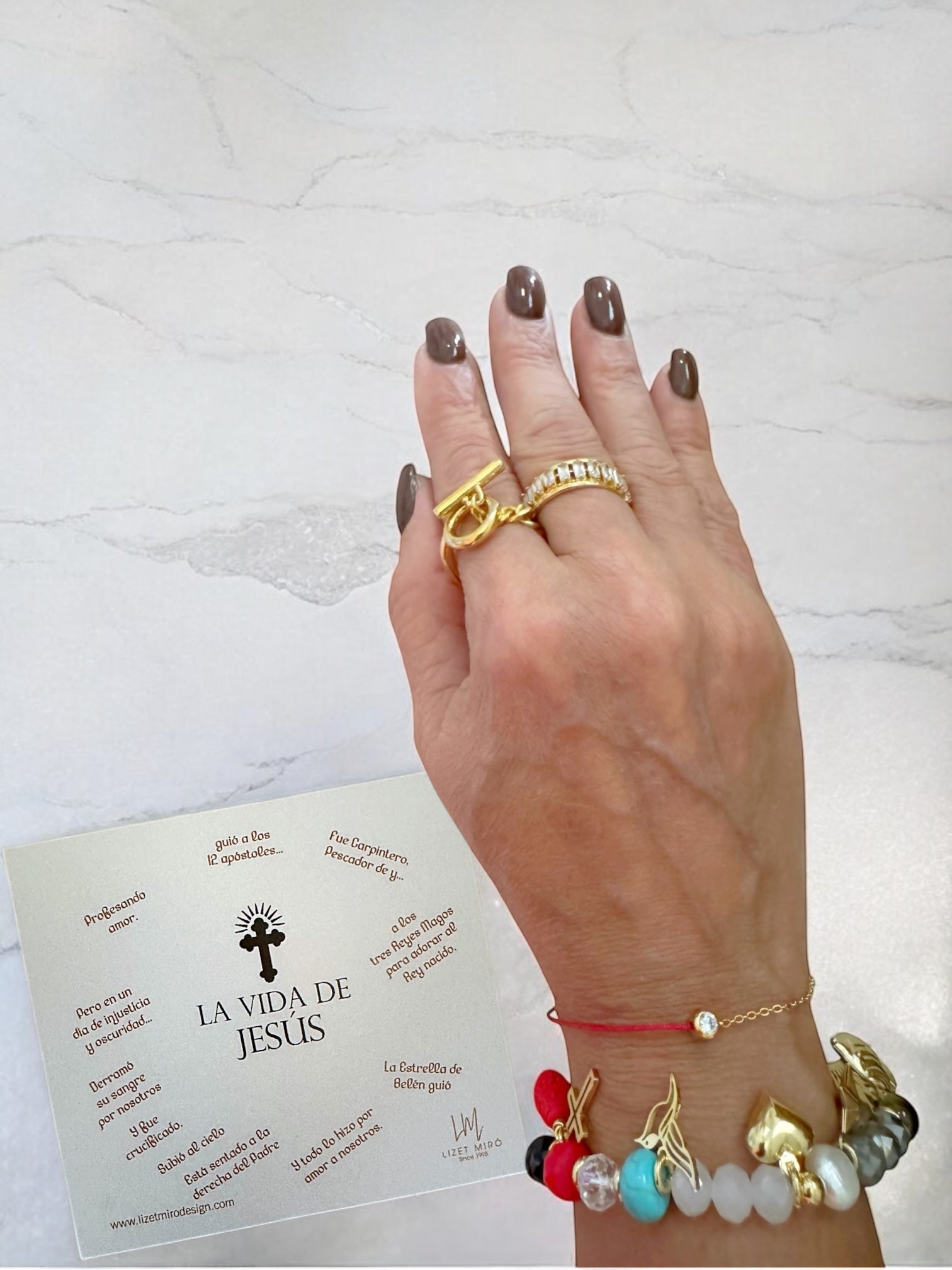 La vida de Jesus bracelet