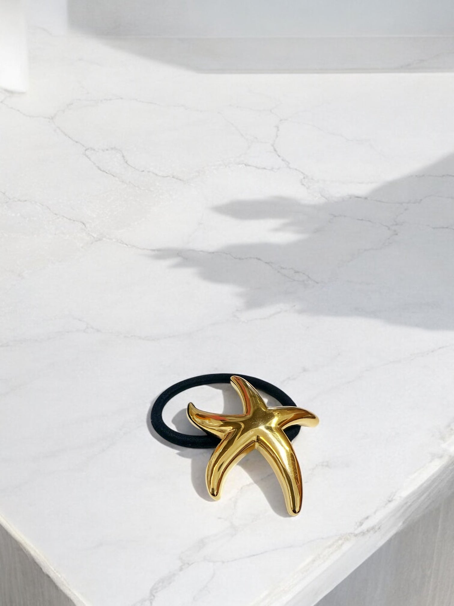 Hair tie stylish elastic metal