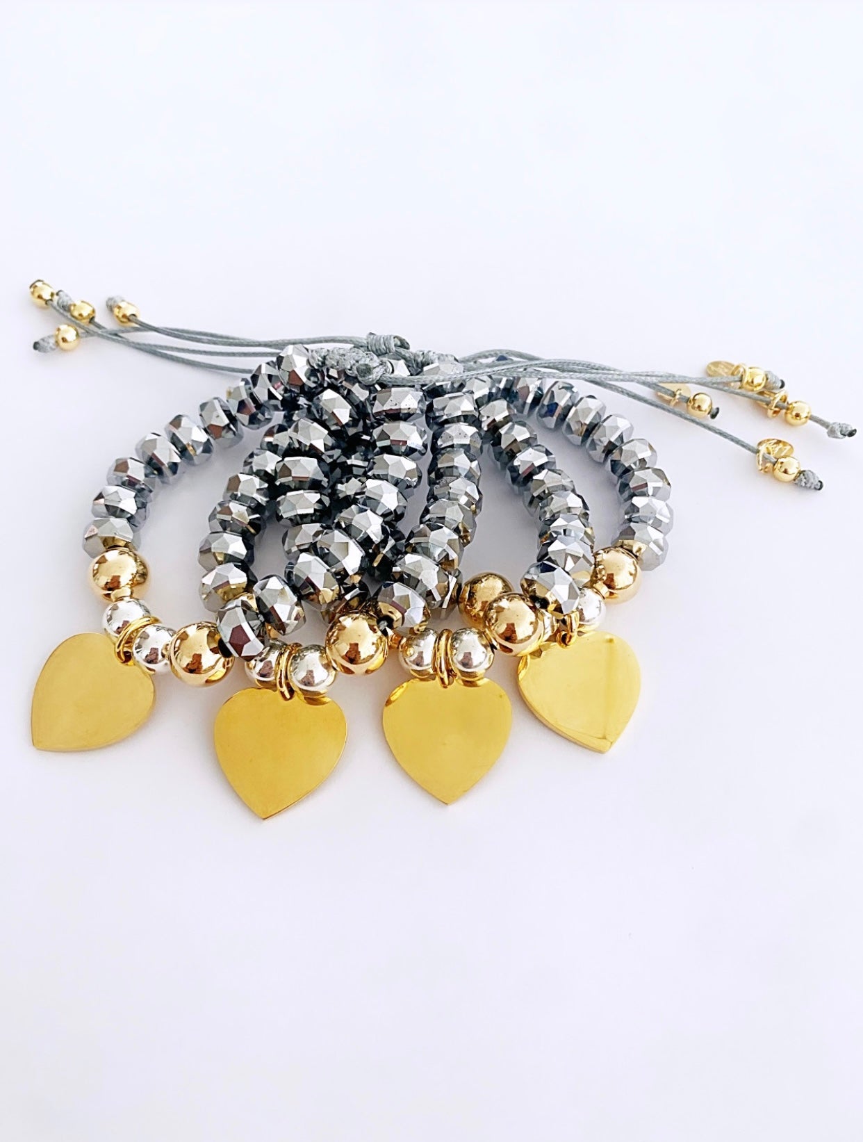 Kira heart bracelet each