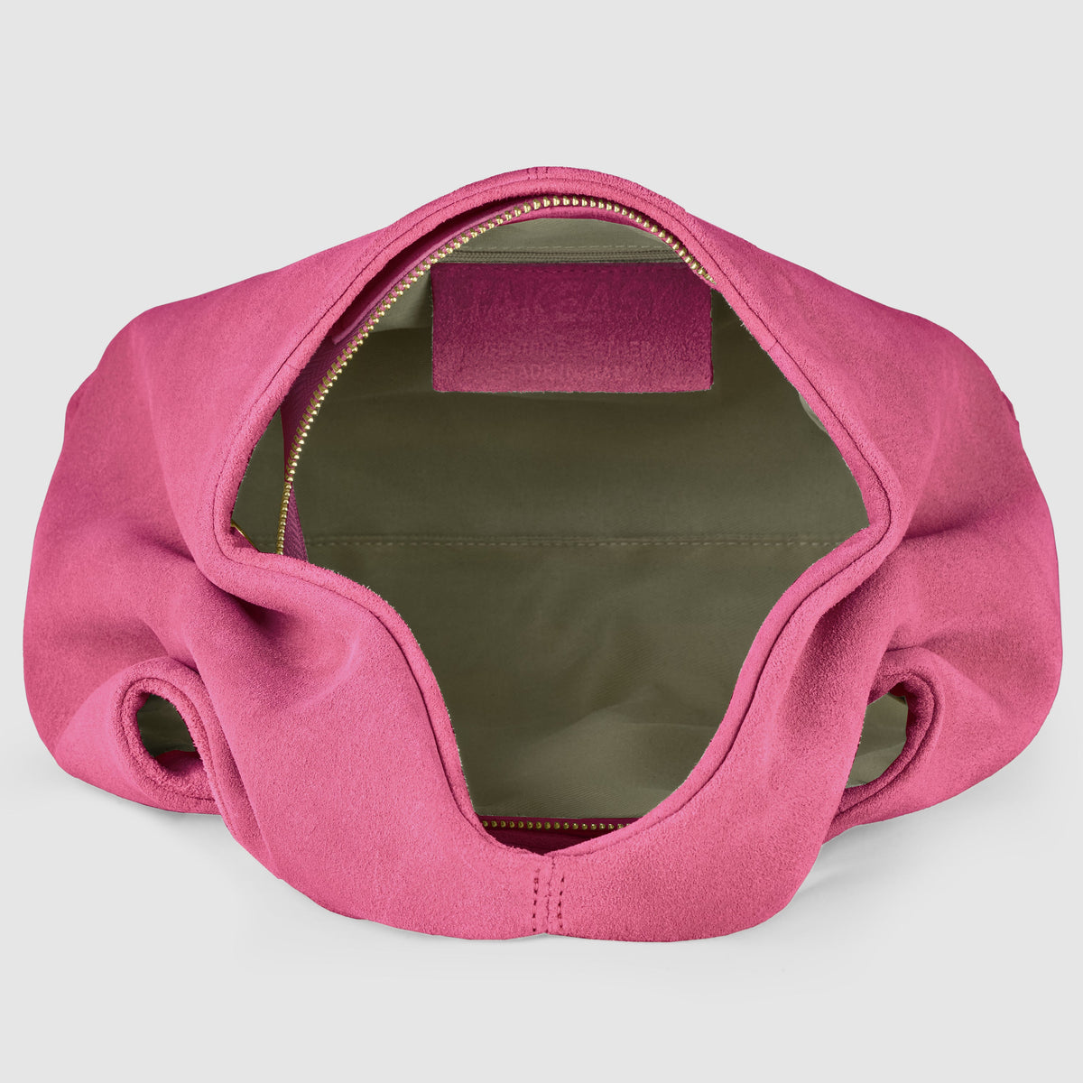 Italian Genuine Suede Shoulder Bag | Ferrara