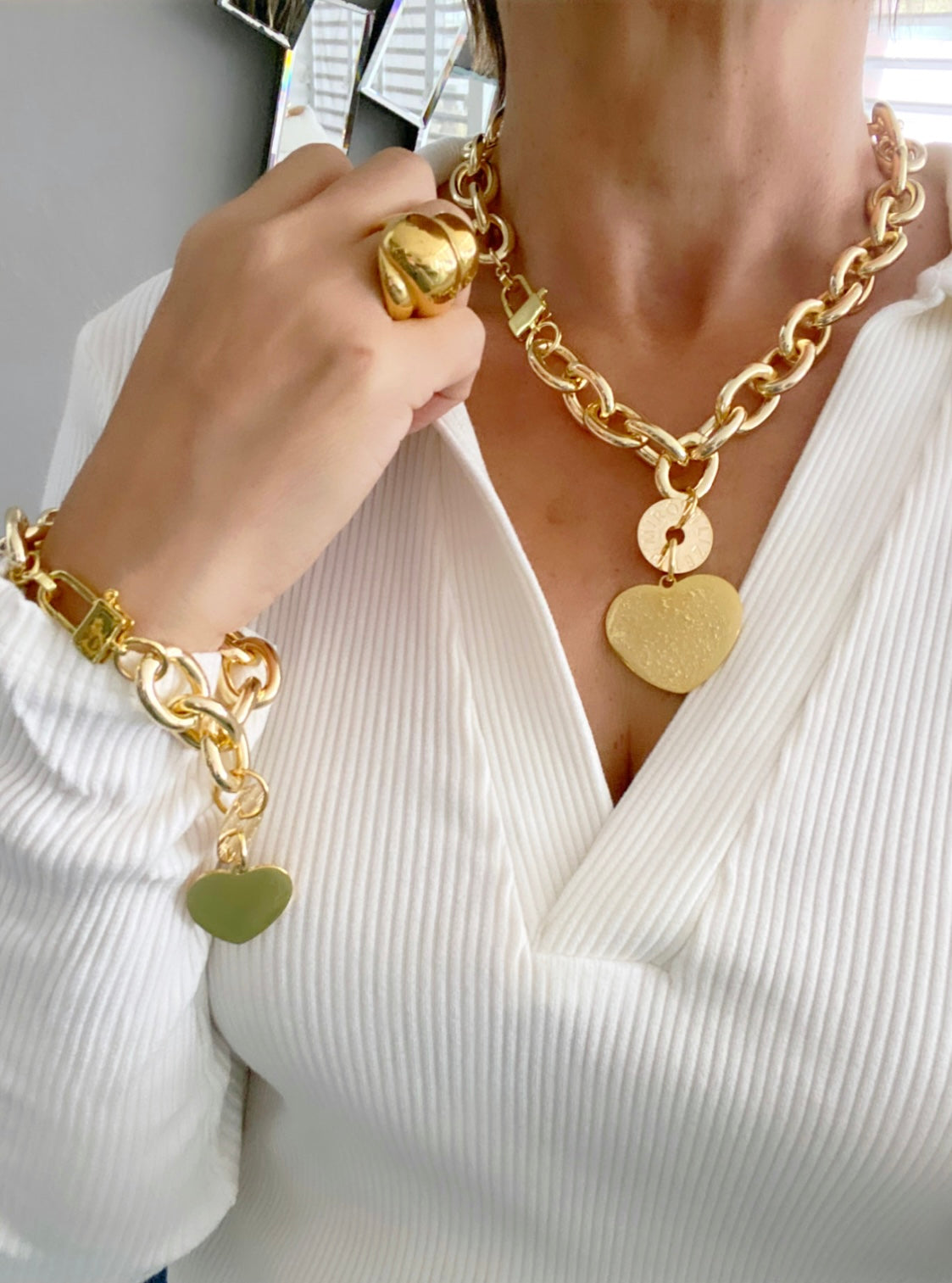 Mara big chain bracelet
